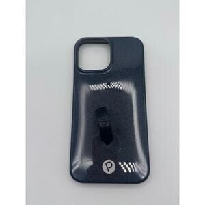 Loopy Black Sparkly Glitter iPhone 13 Pro Max Phone Case